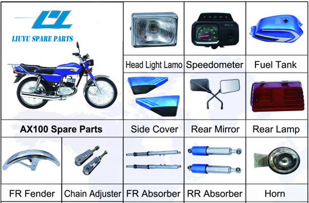 SUZUKI AX100 Motorcycle spare parts