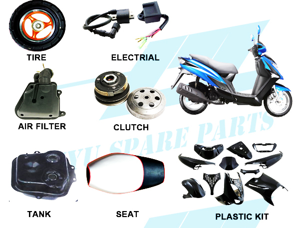 2 stroke 50cc Scooter Parts