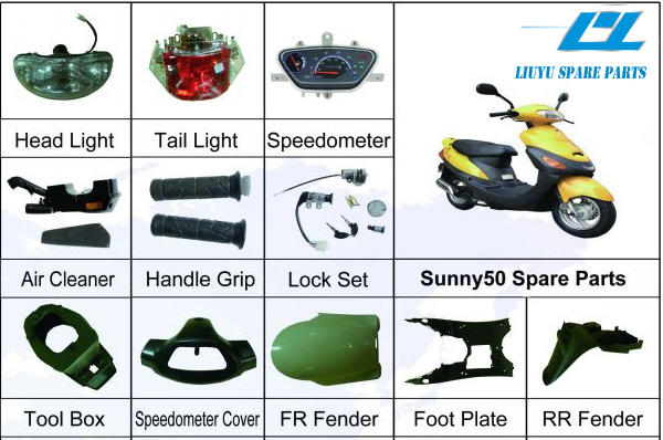 50CC Scooter Parts