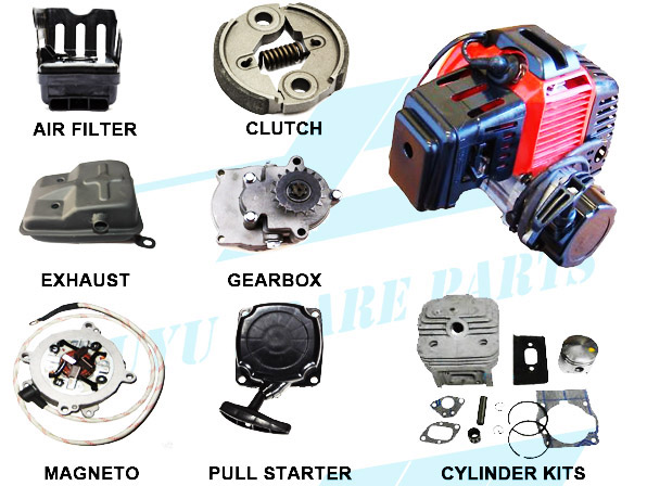 43cc/49cc Engine Parts