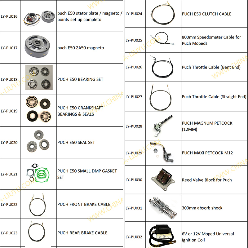 Puch Scooter Parts-3