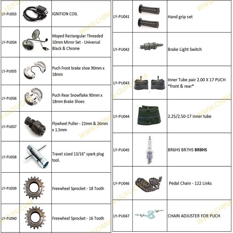 Puch Scooter Parts-4